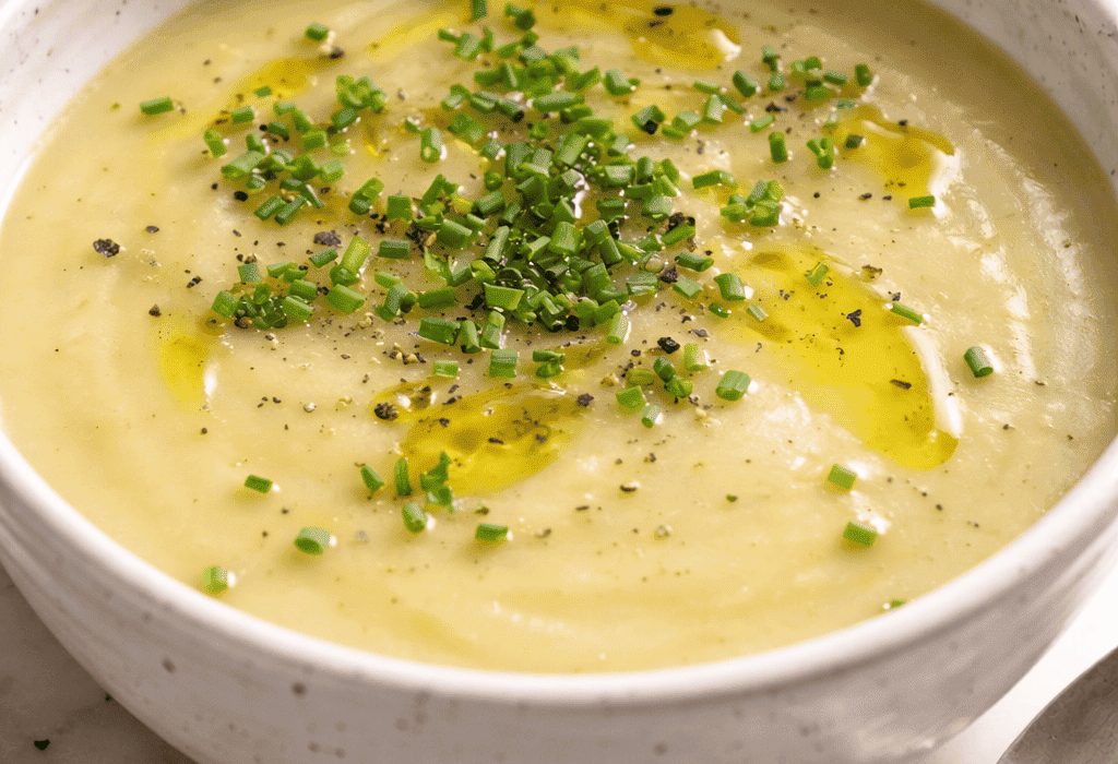 Vegan Potato Leek Soup