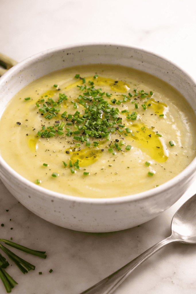 Vegan Potato Leek Soup