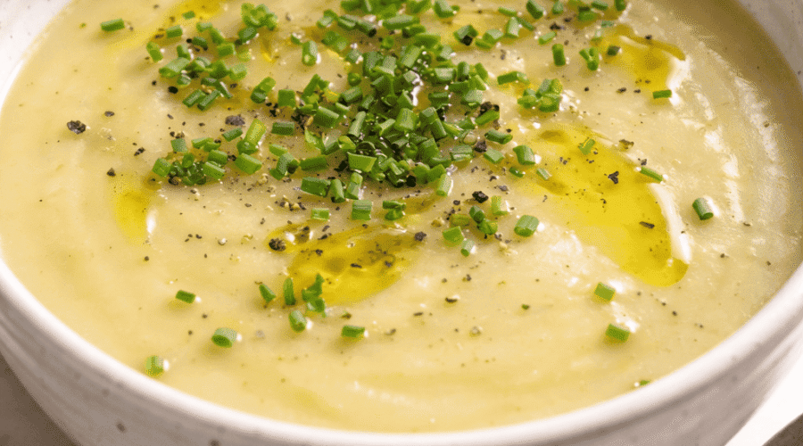 Vegan Potato Leek Soup